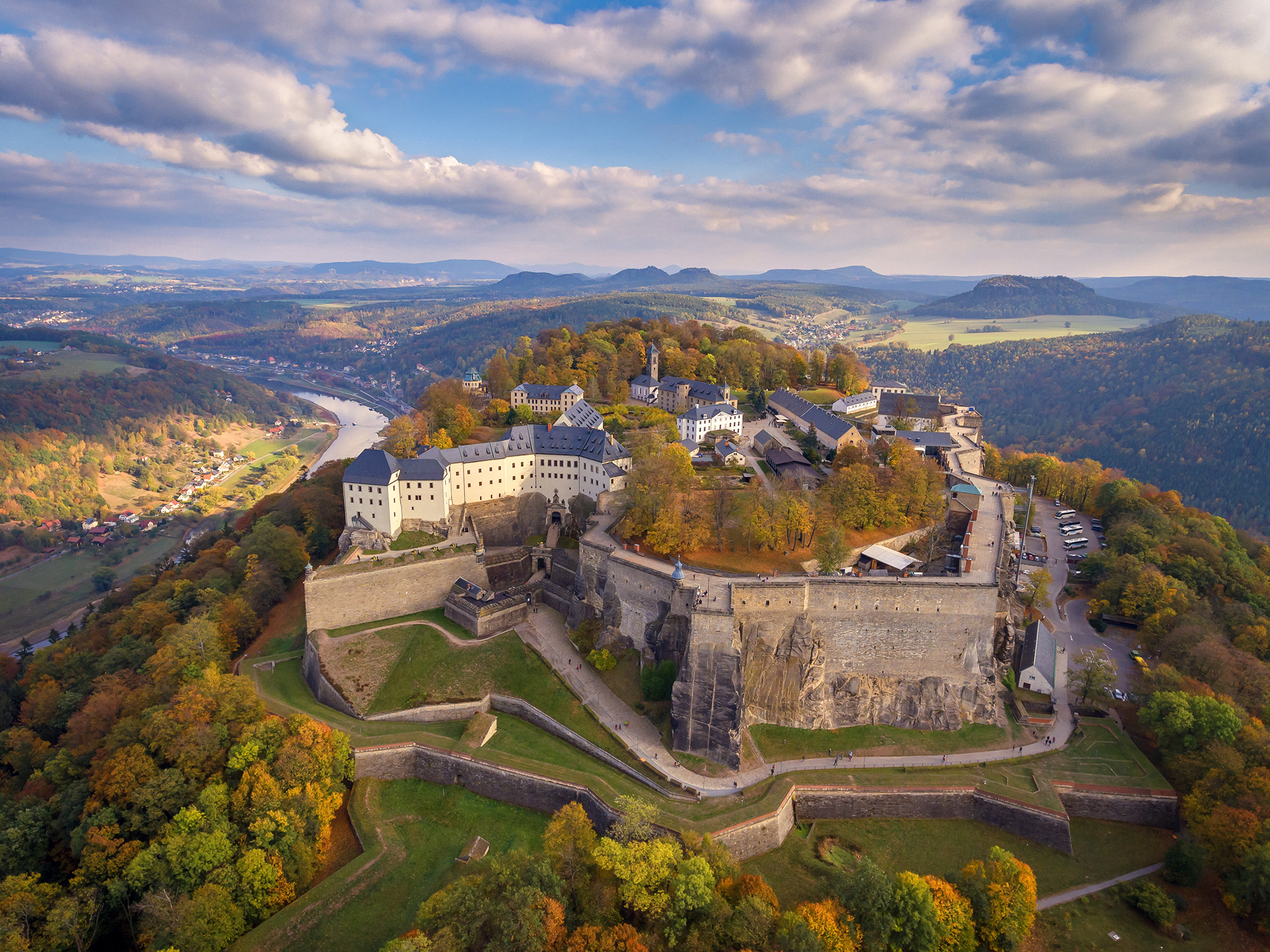 Camping Pirna - Festung Königstein